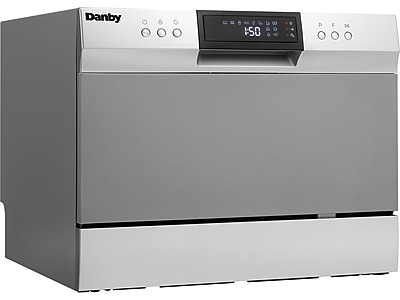 Danby Countertop Dishwasher, Stainless 