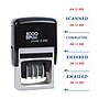 2000 Plus 4-in-1 Date Stamp, Scanned, Completed, Entered, Emailed, Blue and Red Ink (011098)~#|#~sp83451703_sc7