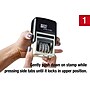 2000 Plus 4-in-1 Date Stamp, Blue and Red Ink (011098)~#|#~sp83451709_sc7