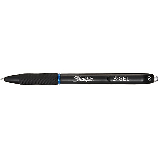 Sharpie SGel Retractable Gel Pen, Medium Point, Blue Ink, 36/Pack