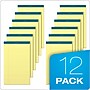 TOPS Docket Notepads, 8.5" x 14", Wide, Canary, 50 Sheets/Pad, 12 Pads/Pack (TOP 63580)~#|#~sp83720041_sc7