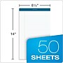 TOPS Docket Writing Pads, 8-1/2" x 14", White, 50 Sheets/Pad, 12 Pads/Pack (63590)~#|#~sp83720043_sc7