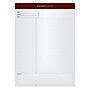 TOPS Docket Gold Notepads, 8.5" x 11.75", Quad, White, 40 Sheets/Pad, 4 Pads/Pack (TOP 77102)~#|#~sp83720047_sc7
