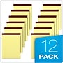 Tops Docket Gold Notepads, 8.5" x 11.75", Canary, 50 Sheets/Pad, 12 Pads/Pack (63950)~#|#~sp83720052_sc7