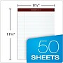 TOPS Docket Gold Notepads, 8.5" x 11.75", White, 50 Sheets/Pad, Dozen (63960)~#|#~sp83720054_sc7