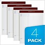TOPS Docket Gold Notepads, 8.5" x 11.75", Quad, White, 40 Sheets/Pad, 4 Pads/Pack (TOP 77102)~#|#~sp83720065_sc7