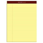 Tops Docket Gold Notepads, 8.5" x 11", Canary, 50 Sheets/Pad, 12 Pads/Pack (63950)