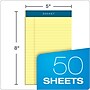 TOPS Docket Notepads, 5" x 8", Narrow Ruled, Canary, 50 Sheets/Pad, 12 Pads/Pack (TOP 63350)~#|#~sp83720083_sc7