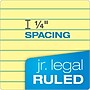 TOPS Docket Notepads, 5" x 8", Narrow Ruled, Canary, 50 Sheets/Pad, 12 Pads/Pack (TOP 63350)~#|#~sp83720086_sc7