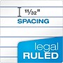 TOPS Docket Notepad, 8.5" x 11.75", Legal Ruled, White, 50 Sheets/Pad, 12 Pads/Pack (TOP63410)~#|#~sp83720100_sc7