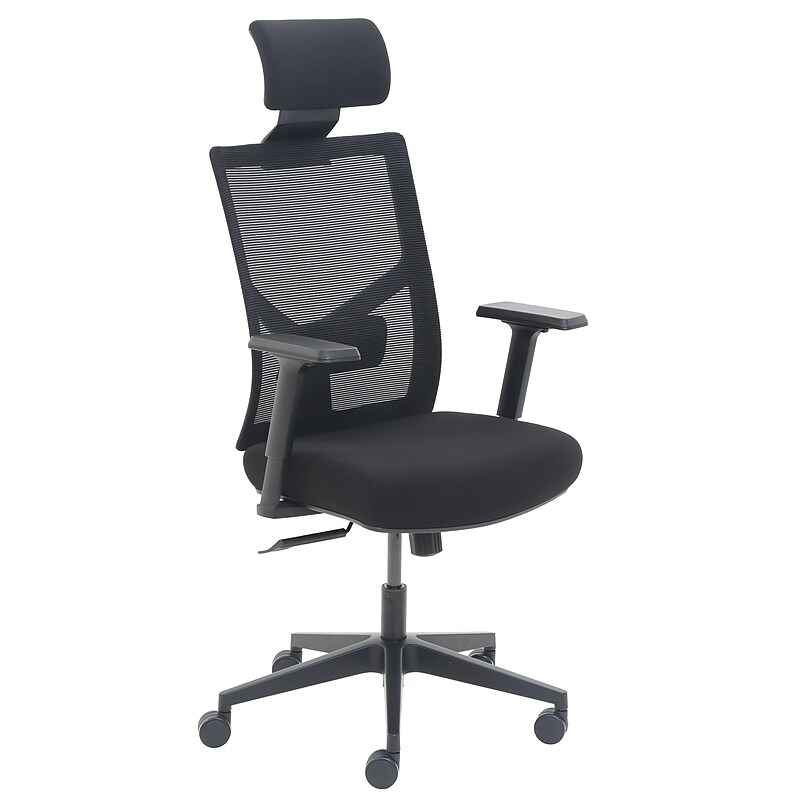 La-Z-Boy Ergonomic Mesh Swivel Task Chair, Black (60021) image 1