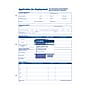 TOPS® Application for Employment, 2-Sided, 8-1/2 x 11", 50 Sheets/Pad, 2 Pads/Box (32851)~#|#~sp83997409_sc7