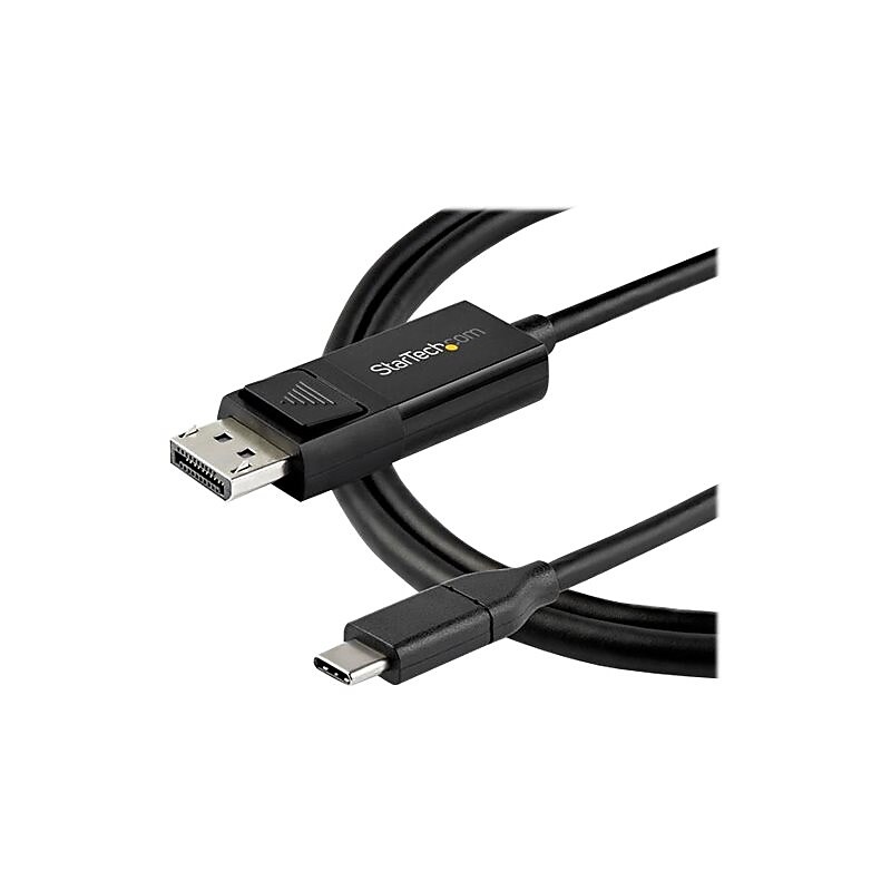 StarTech CDP2DP141MBD 3.3' DisplayPort Audio/Video Cable, Black image 1