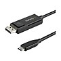 StarTech CDP2DP1MBD 3.3' DisplayPort Audio/Video Cable, Black~#|#~sp84104260_sc7