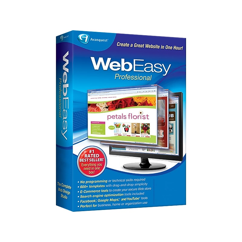WebEasy Professional 10 for 1 User, Windows, Download (11284) image 1