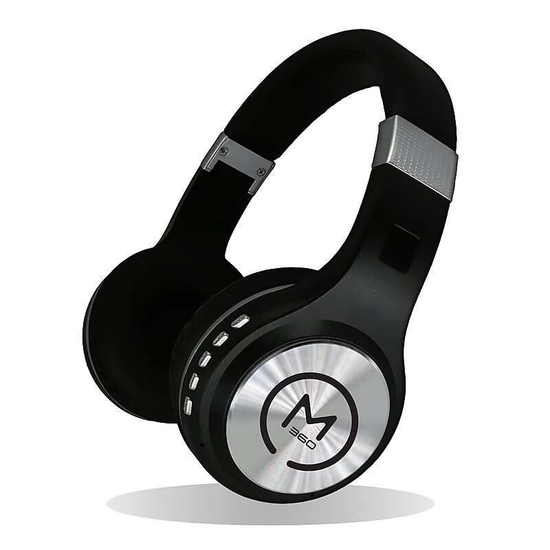 Morpheus 360 Serenity Bluetooth Wireless Over-The-Ear Headphones, Black (HP5500B) image 1