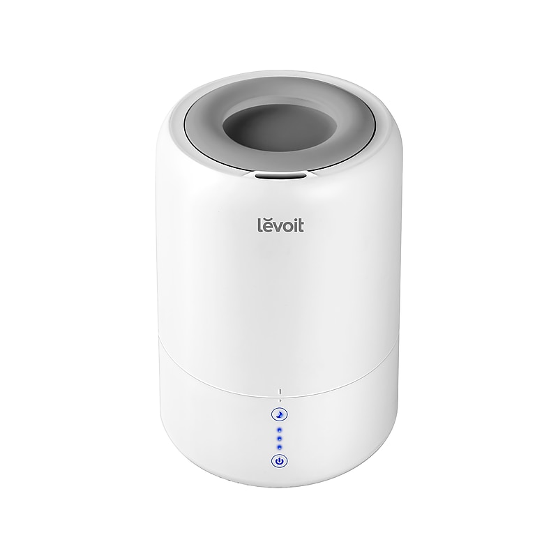 Levoit Ultrasonic Cool Mist Tabletop Humidifier, 0.48-Gallon, White (HEAPHULVNUS0015) image 1