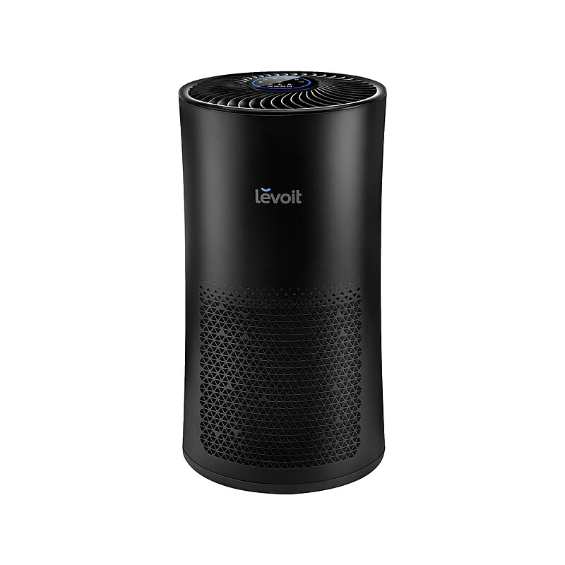 Levoit True HEPA Tower Air Purifier, Black (HEAPAPLVNUS0032) image 1