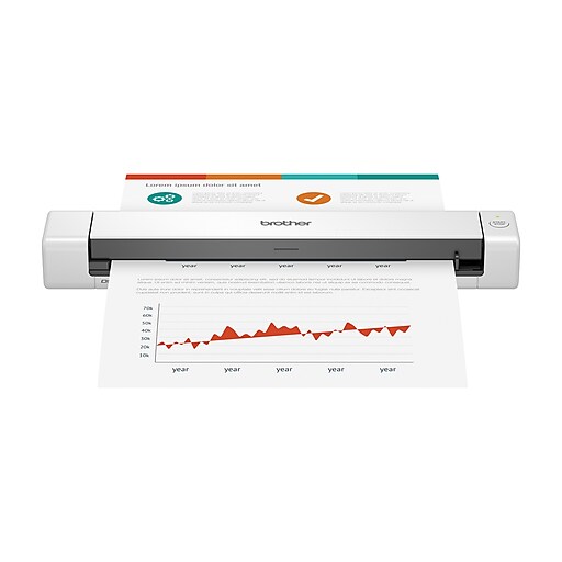 Brother DSmobile DS640 Portable Scanner White at Staples