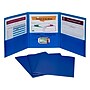 C-Line 3-Pocket Portfolio Folder, Blue, Box of 24 (CLI33945)~#|#~sp84709809_sc7