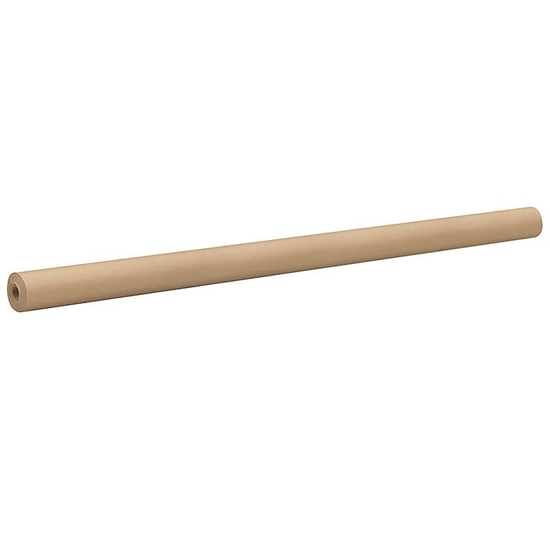Pacon Heavyweight Kraft Paper Roll, 48" x 100', Natural Kraft, 1 Roll (PAC5851) image 1