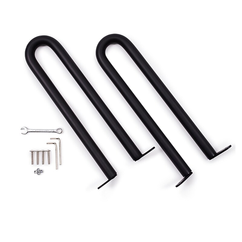 Winther GONGE Steel Handles for Go Go, Black, 2/Set (WING2131) image 1