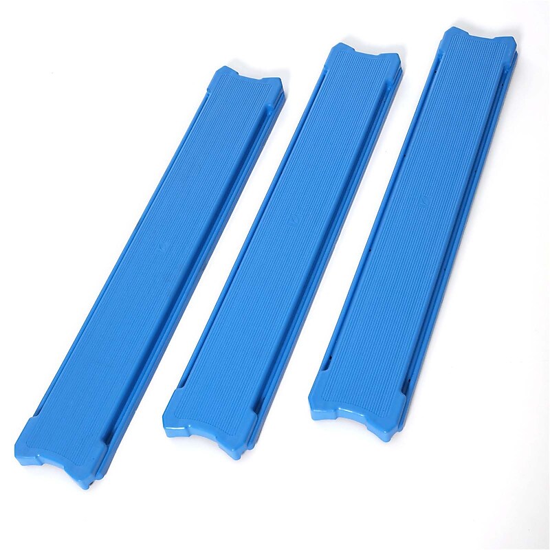 Winther GONGE Build N' Balance Plastic/Steel Planks, Blue, Set of 3 (WING2222) image 1