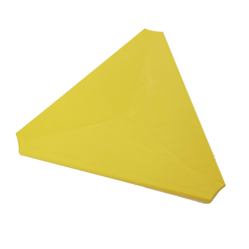 Winther GONGE Build N' Balance Triangular Platform Plastic Balancing Toy, Yellow (WING2223) image 1