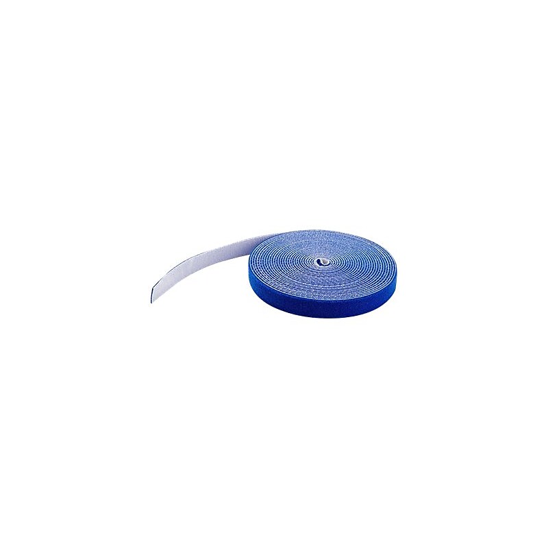 StarTech 50ft. Hook and Loop Roll - Blue - Cable Management, 600" (HKLP50BL) image 1