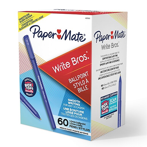 Chilton Bostonian  Brown & Black Ballpoint Pen Blue Med Pt New In Box * 