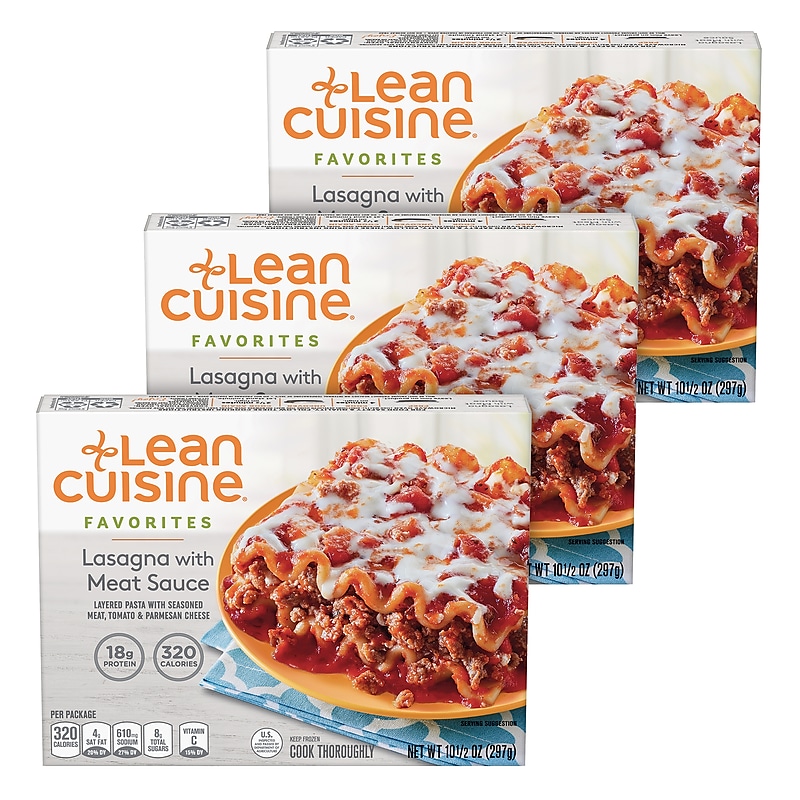 Lean Cuisine Favorites Meat Lasagna, 3/Pack (903-00127) image 1