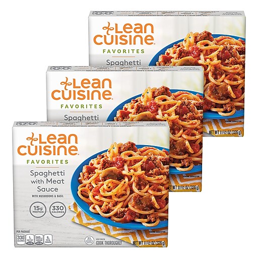 Lean Cuisine Favorites Spaghetti with Meat Sauce, 3/Pack (166354) at
