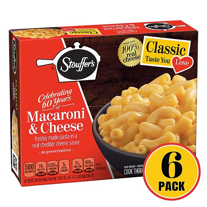 Stouffers Macaroni/Cheese Macaroni & Cheese, Frozen, 12 oz