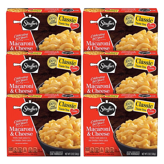 Stouffers Macaroni/Cheese Macaroni & Cheese, Frozen, 12 oz