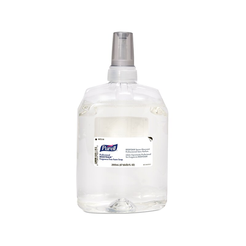 PURELL Professional RediFoam Foaming Hand Soap Refill for CXR Dispenser, 2000 ml., 4/Carton (8672-04) image 1