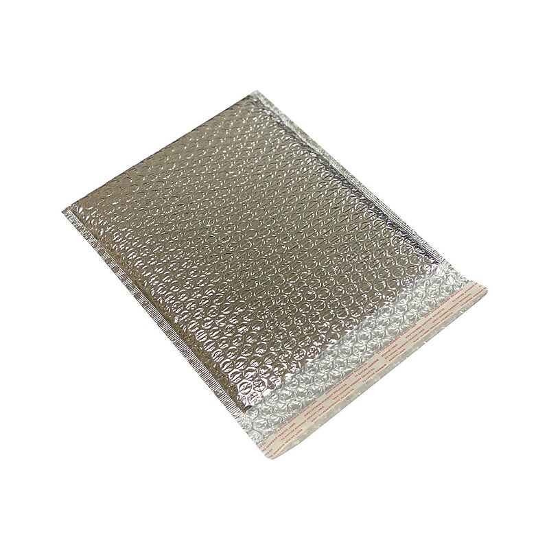 8" x 11" Cool Foil Insulated Self-Sealing Bubble Mailers, 100/Box (MB8X11SS) image 1