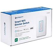 ETEKCITY Smart Dimmer Light Switch, White, 4/Pack (ESWD16-R4P)