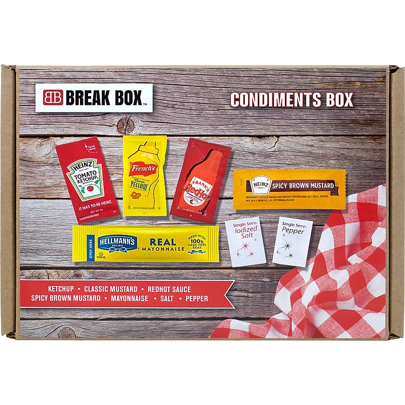 Break Box Condiment Box, 515/Pack (700-00074) image 1