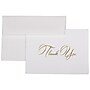 JAM Paper Blank Thank You Cards Set, Elegant, 25/Pack (526CA3442WB)~#|#~sp85459386_sc7