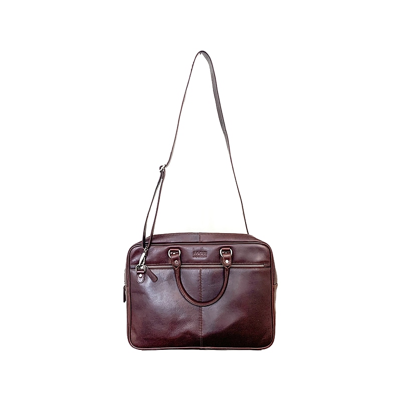 Rogue Leather Business Messenger Bag, Brown (WALMESSLTHBROWN) image 1