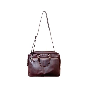 Rogue Leather Business Messenger Bag, Brown (WALMESSLTHBROWN)