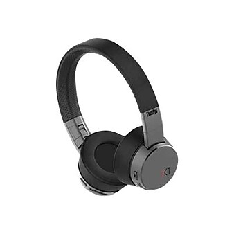 Lenovo ThinkPad X1 Wireless Bluetooth Headphones, Black (4XD0U47635)
