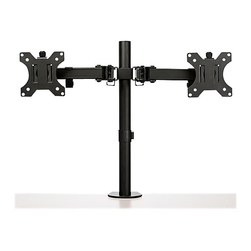 Desk Mount Dual Monitor Arm Ergonomic VESA Compatible Mount for up to 32 inch Display Desk