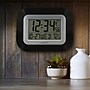 La Crosse Technology Atomic Wall/Table Clock, 7.2"H x 8.95"W x 1.2"D (WT-8005U-B)~#|#~sp85665548_sc7