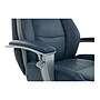 La-Z-Boy Alton Leather Executive Chair, Steel Blue/Light Gray (60029)~#|#~sp85665687_sc7