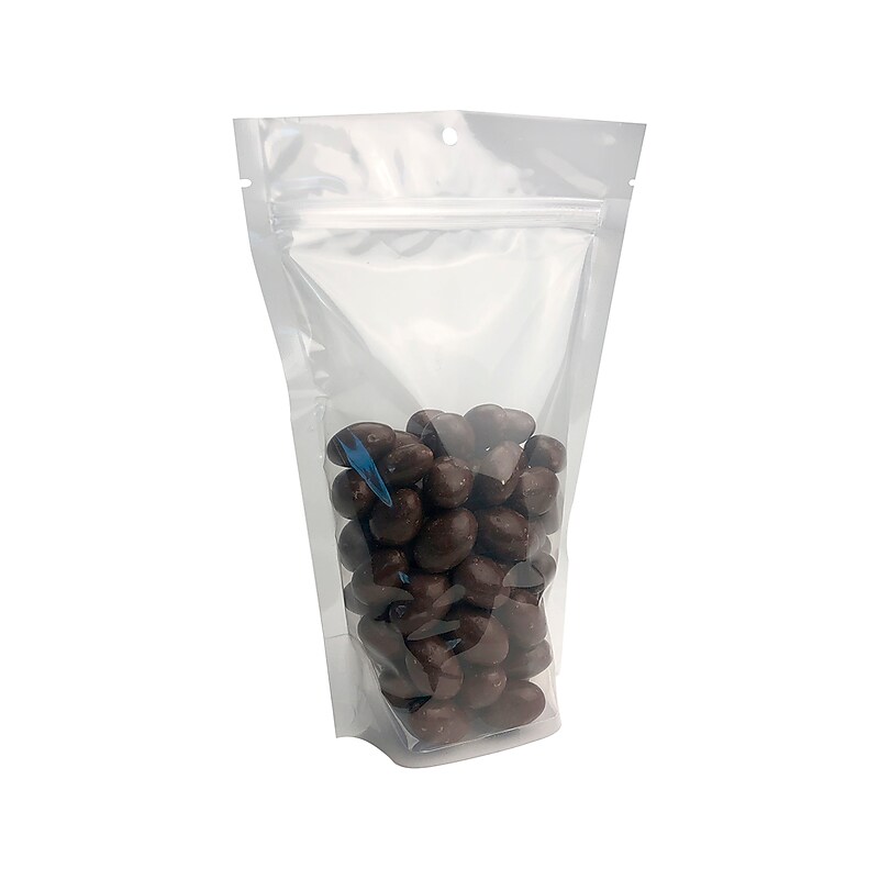 5" x 8.5" Reclosable Poly Bags, 3 Mil, Clear, 1000/Carton (6405) image 1