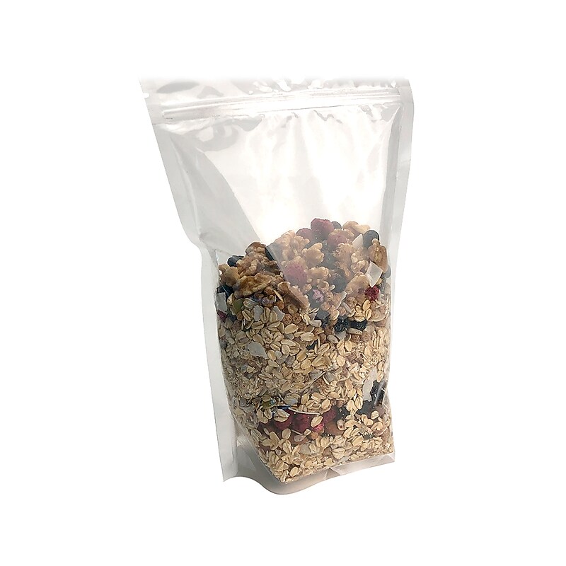 6" x 3.5" Reclosable Poly Bags, 3 Mil, Clear, 1000/Carton (6410) image 1
