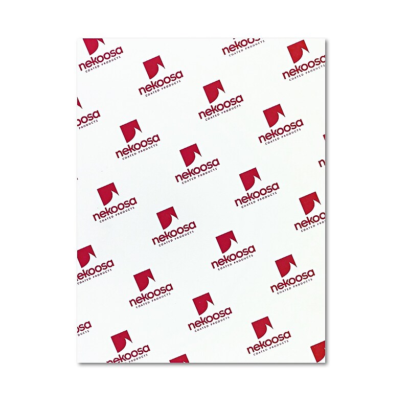 Nekoosa Digital 8.5" x 11" Carbonless Paper, White, 2,500 Sheets/Carton (NEK17393) image 1