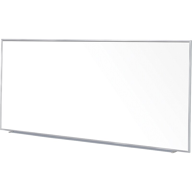 Ghent M1 Porcelain Dry-Erase Whiteboard, Aluminum Frame, 5' x 12' (M1P-512-4) image 1