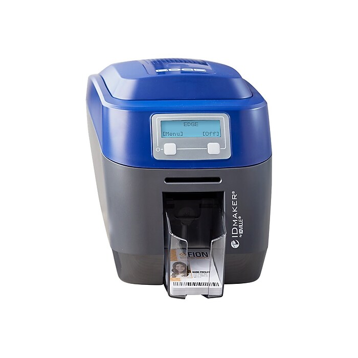 IDville ID Maker Edge 2-Sided ID Card Printer System